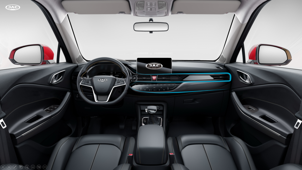 Інтерєр JAC S4