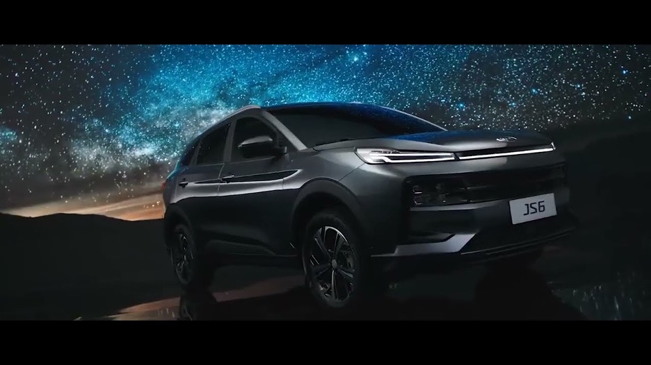 JAC JS6 має свіжий цікавий і стильний дизайн