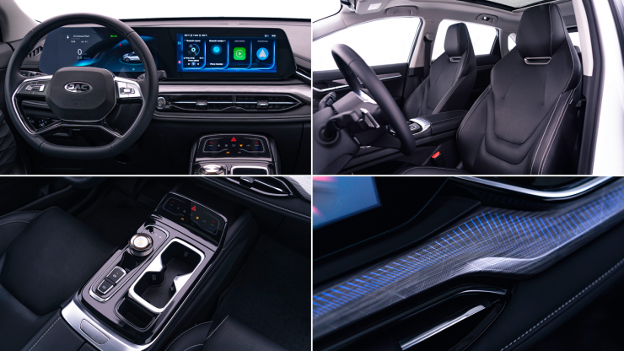 Внутрішня ергономіка JS6 продумана до дрібниць