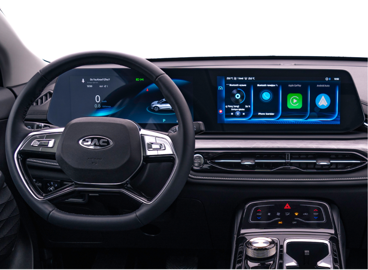 JAC JS6 огляд мультимедіа