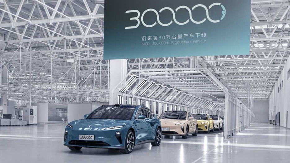 Nio посів дев’яте місце за обсягом продажів електромобілів і гібридів