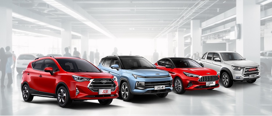 jac модельний ряд автомобілів